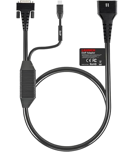 Amazon.com: LAUNCH X-431 DoIP Connector Adapter Cable with USB and